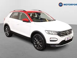 White Used 2018 VW T-Roc Design SUV | £13,999 (Fair price)