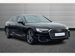 Black Used 2022 Audi A6 S-Line Sedan | £27,650 (Fair price)