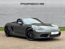 Aventurine green metallic New 2025 Porsche 718 Boxster Edition | £66,750