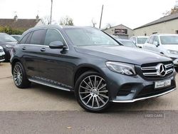 Grey Used 2016 Mercedes GLC250 AMG Line Premium Estate | £16,990 (Fair price)