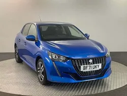 Blue Used 2021 Peugeot 208 Allure Hatchback | £12,290 (Fair price)