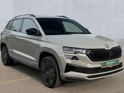 Meteor grey Used 2022 Skoda Karoq SportLine SUV | £22,995 (Fair price)