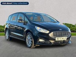 Black Used 2021 Ford S-MAX Zetec MPV | £14,385 (Fair price)