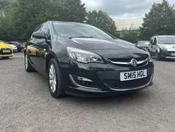 Black Used 2015 Vauxhall Astra Elite Hatchback | £3,495