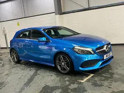 Blue Used 2016 Mercedes A180 AMG Line Premium Hatchback | £11,298 (A bit pricey)