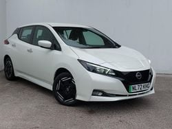 White Used 2022 Nissan Leaf Acenta Hatchback | £10,298 (Good price)
