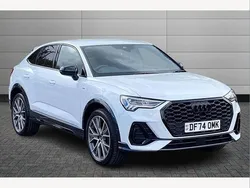 White Used 2025 Audi Q3 Black Edition SUV | £37,750 (Fair price)