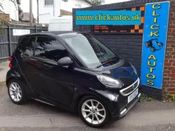 Black Used 2013 Smart ForTwo Cabrio Passion Cabriolet | £3,995 (Fair price)