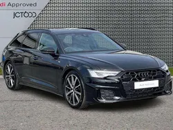 Black Used 2025 Audi A6 Black Edition Estate | £42,995 (Expensive)