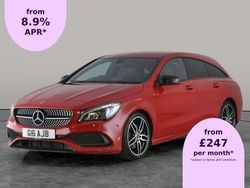 Red Used 2018 Mercedes CLA220 Shooting Brake AMG line Estate | £15,055 (Fair price)