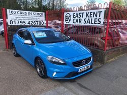 Blue Used 2014 Volvo V40 R-Design Estate | £4,250 (Expensive)
