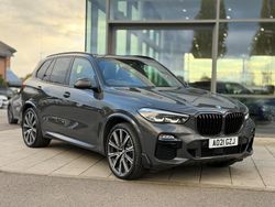 Grey Used 2021 BMW X5 M Sport SUV | £46,500 (Fair price)