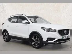 White Used 2020 MG ZS Exclusive Sedan | £10,131 (Fair price)
