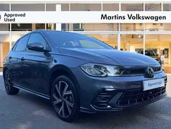 Black Used 2025 VW Polo R-line Hatchback | £21,990 (Fair price)