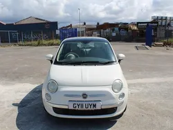 White Used 2011 Fiat 500 Lounge Hatchback | £2,495 (Fair price)