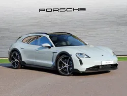Shade green metallic New 2024 Porsche Taycan Turbo Cross Turismo Sedan | £118,490