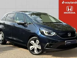 Blue Used 2021 Honda Jazz Hybrid Hatchback | £17,290 (Fair price)