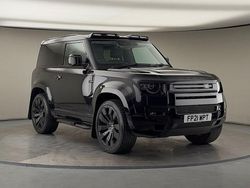 Santorini black Used 2021 Land Rover Defender SE SUV | £54,500 (Expensive)