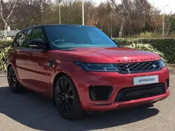 Red Used 2019 Land Rover Range Rover Sport SUV | £33,750 (Fair price)