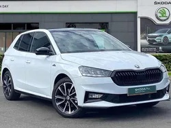 Moon white metallic Used 2025 Skoda Fabia Monte Carlo Hatchback | £20,499 (Fair price)
