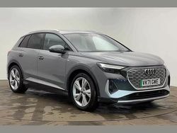 Grey Used 2021 Audi Q4 e-tron S-Line SUV | £24,995 (A bit pricey)
