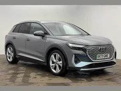 Grey Used 2021 Audi Q4 e-tron S-Line SUV | £24,995