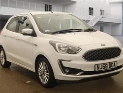 White Used 2018 Ford Ka Zetec Hatchback | £6,900 (Fair price)