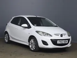 White Used 2012 Mazda 2 Hatchback | £3,799 (Fair price)