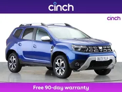 Blue Used 2021 Dacia Duster Prestige SUV | £11,599 (A bit pricey)