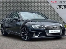 Black Used 2019 Audi A4 S-Line Sedan | £15,895 (Fair price)