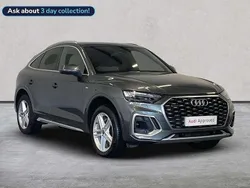 Grey Used 2022 Audi Q5 Sportback S-Line SUV | £31,717 (Fair price)