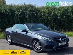 Grey Used 2015 Mercedes E220 AMG line Cabriolet | £8,495 (Fair price)