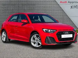 Red Used 2022 Audi A1 S-Line Hatchback | £19,734 (Fair price)