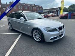Silver Used 2010 BMW 318 M Sport Estate | £5,995 (Expensive)