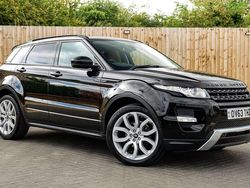 Black Used 2013 Land Rover Range Rover evoque Dynamic SUV | £8,795 (Fair price)