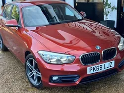 Orange Used 2018 BMW 118 Sport Line Hatchback | £8,986 (Good price)