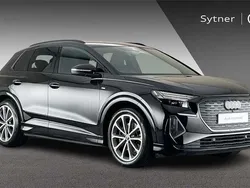 Black Used 2022 Audi Q4 e-tron Comfort SUV | £33,250 (A bit pricey)
