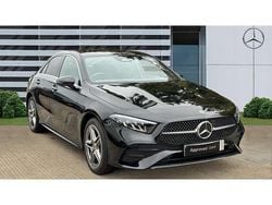 Black Used 2023 Mercedes A250 AMG Line Premium Sedan | £26,014 (Fair price)
