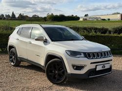 White Used 2019 Jeep Compass Limited SUV | £11,885 (Fair price)