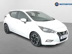 White Used 2021 Nissan Micra Acenta Hatchback | £11,049 (Fair price)