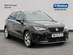 Black Used 2022 Seat Arona FR SUV | £14,500 (A bit pricey)