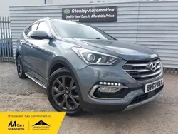 Silver Used 2017 Hyundai Santa Fe Edition SUV | £12,990 (Good price)