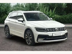 White Used 2017 VW Tiguan R-line SUV | £19,990 (Fair price)