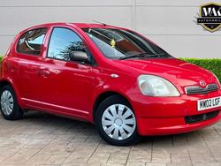 Red Used 2002 Toyota Yaris Hatchback | £790 (Fair price)