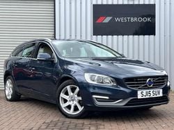 Blue Used 2015 Volvo V60 SE Lux Estate | £6,130 (Fair price)