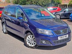 Blue Used 2019 Seat Alhambra SE MPV | £16,848 (A bit pricey)