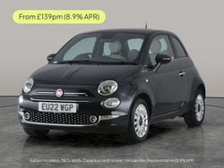Black Used 2022 Fiat 500 Dolcevita Hatchback | £10,142 (Fair price)