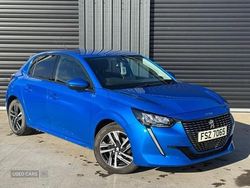 Blue Used 2021 Peugeot 208 Allure Premium Hatchback | £12,995 (Fair price)