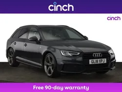 Grey Used 2018 Audi A4 Black Edition Estate | £20,799 (Expensive)