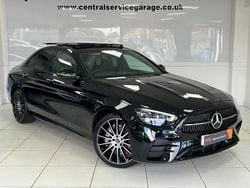 Black Used 2022 Mercedes E400 AMG line Sedan | £40,995 (A bit pricey)